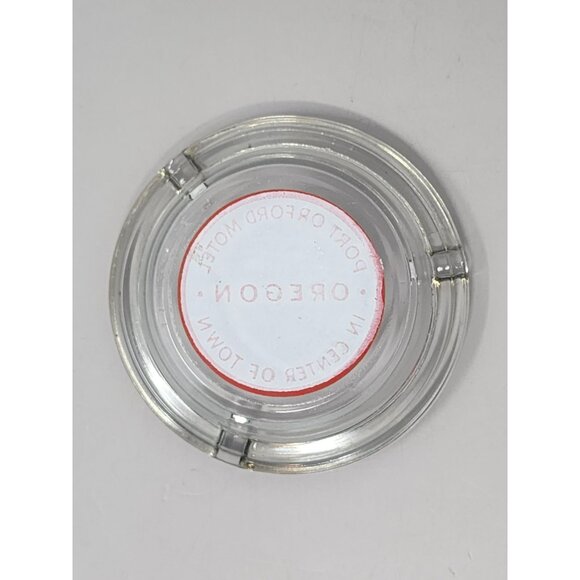 3 Vintage Glass Ashtray Featuring Port Orford & Tropicana‎ Designs - Picture 6 of 11